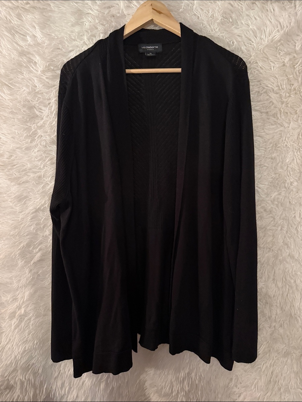 Liz Claiborne 2X Knit Cardigan